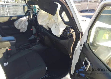 2021 Jeep Wrangler Unlimited Sport Altitude 4X4 из США, поврежденный, VIN 1C4HJXDG7MW512941